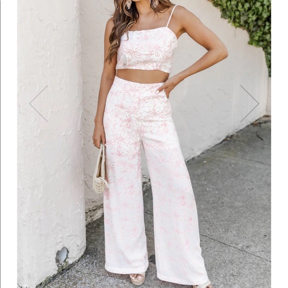 Pink Lily Two Piece Set - XS - Picture 2 of 12